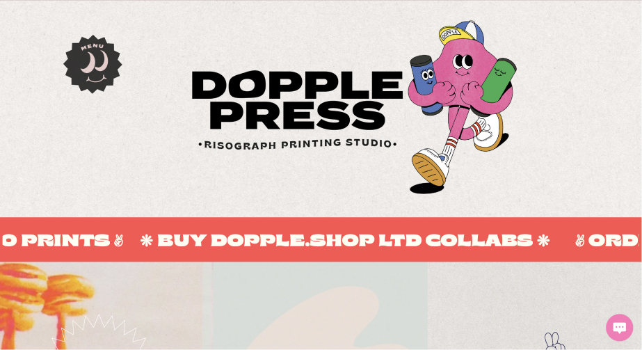 Dopple Press, created with the Wix website builder