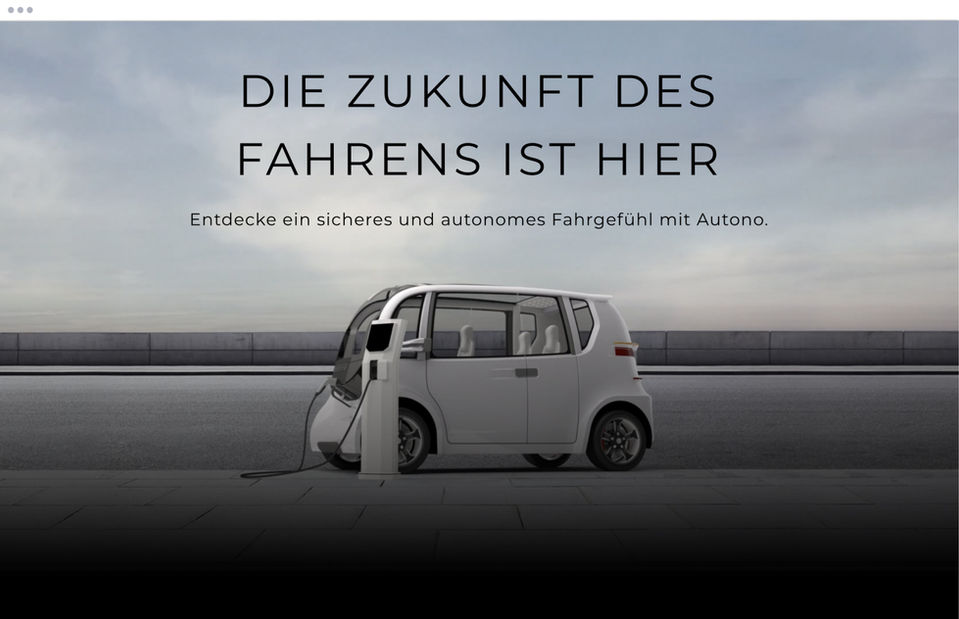 Website-Template für KI-Unternehmen