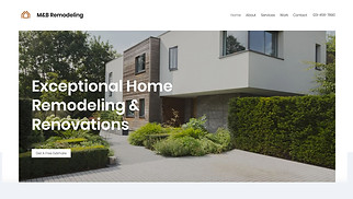 All website templates - Home Remodeling Company
