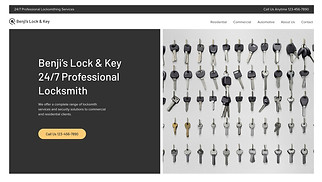 All website templates - Locksmith