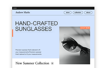 An online store for designer sunglasses.An online store for designer sunglasses.