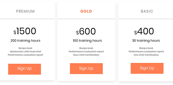 Image of different memberships and packages you can offer with Wix Bookings.